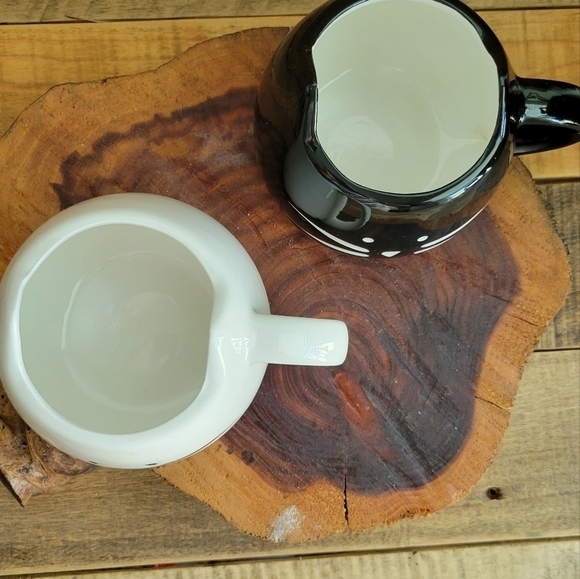 Coffe‎ or tea kitten's mug  white and black. - Picture 4 of 9